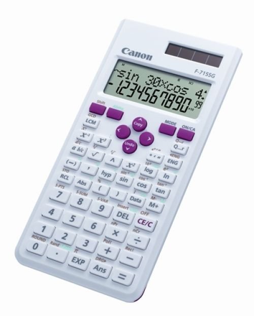 Canon kalkulačka F-715SG bílo-růžová - obrázek produktu