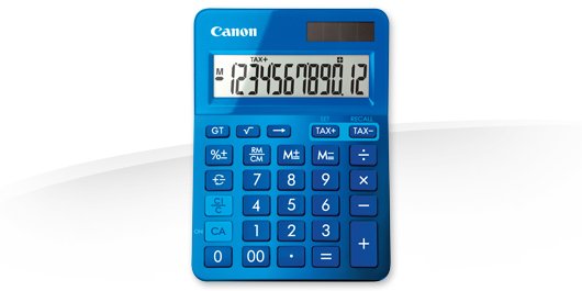 Canon kalkulačka LS-123K modrá - obrázek produktu