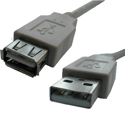 Cable USB 2.0 2m A-A (prodloužení) - obrázek produktu