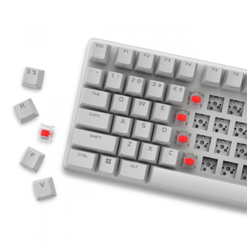 Alienware PRO mechanická herní klávesnice - bílá - obrázek č. 6