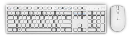 Dell set klávesnice + myš, KM636, bezdrát.US,bílá - obrázek produktu