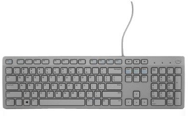 Dell klávesnice, multimediální KB216, US šedá - obrázek produktu