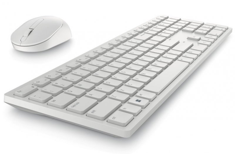 Dell set klávesnice+myš, KM5221W, bezdrát.,US bílá - obrázek č. 1