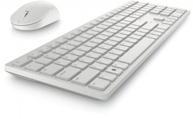 Dell klávesnice + myš, KM5221W, bezdrát.CZ/ SK bílá - obrázek č. 2