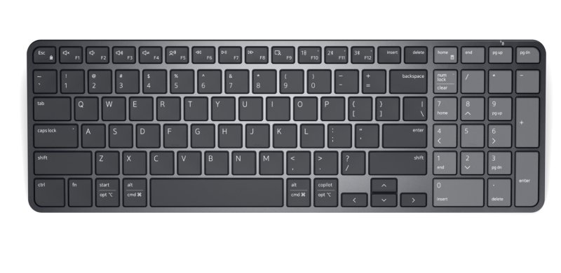 Dell bezdrátová klávesnice dobíjecí KB746 GER - obrázek produktu