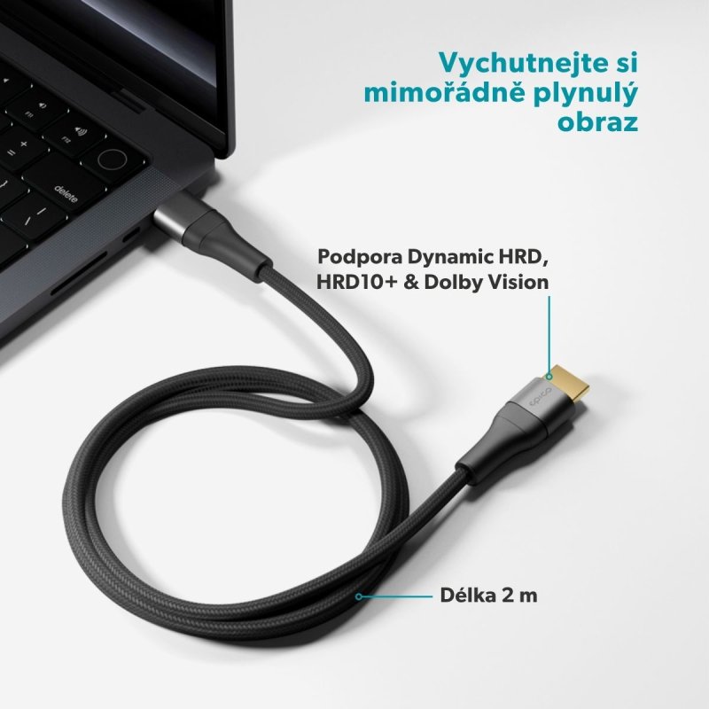 Epico UltraLink HDMI to HDMI 8K / 60Hz 2m kabel EC35 - obrázek č. 4