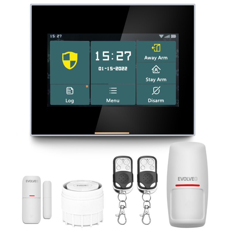 EVOLVEO Alarmex Pro, chytrý bezdrátový Wi-Fi / GSM alarm - obrázek produktu