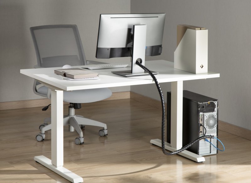 EVOLVEO CableHold, organizér kabelů, 2,5 m x 2 cm, samosvorný, černý - obrázek č. 4