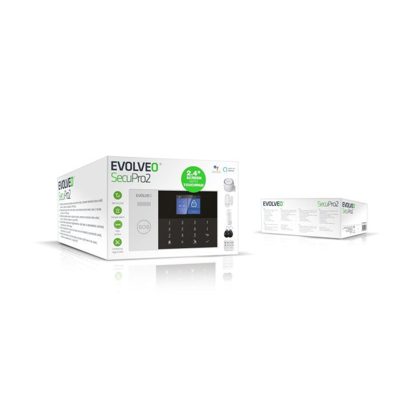EVOLVEO SecuPro2, chytrý bezdrátový GSM&Wi-Fi zabezpečovací systém - obrázek č. 5