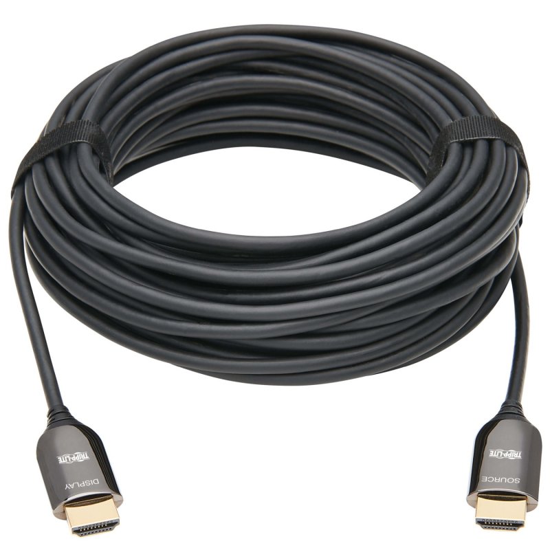 Tripplite Kabel optický aktivní (AOC) Plenum-Rated HDMI, 8K UHD 60Hz, HDR, Samec/ Samec, černá, 15m - obrázek č. 1