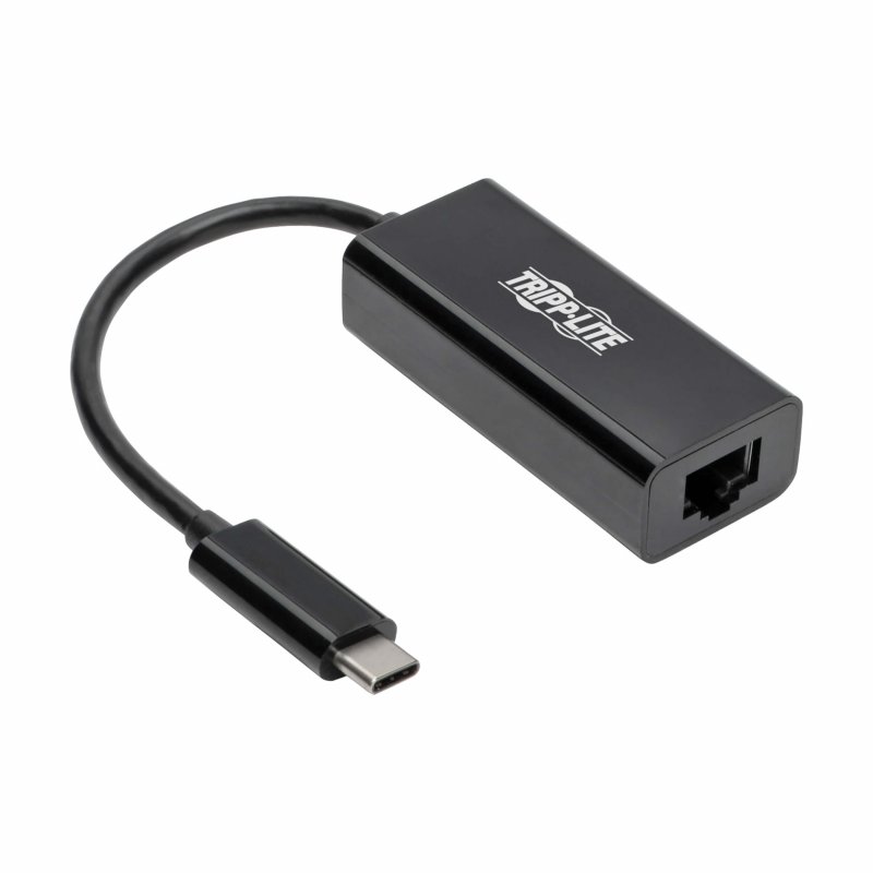 Tripplite Adaptér USB-C /  Gigabit Network Adapter, Thunderbolt 3 kompatibilní, černá - obrázek produktu