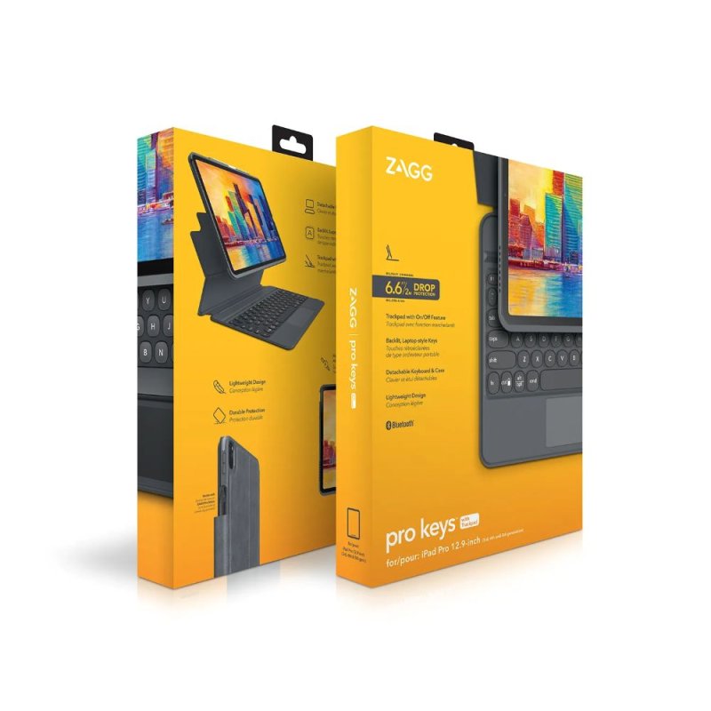 Pro Keys+trackpad iPad 12.9 (21 / 22) / Air 13"čern EN - obrázek produktu