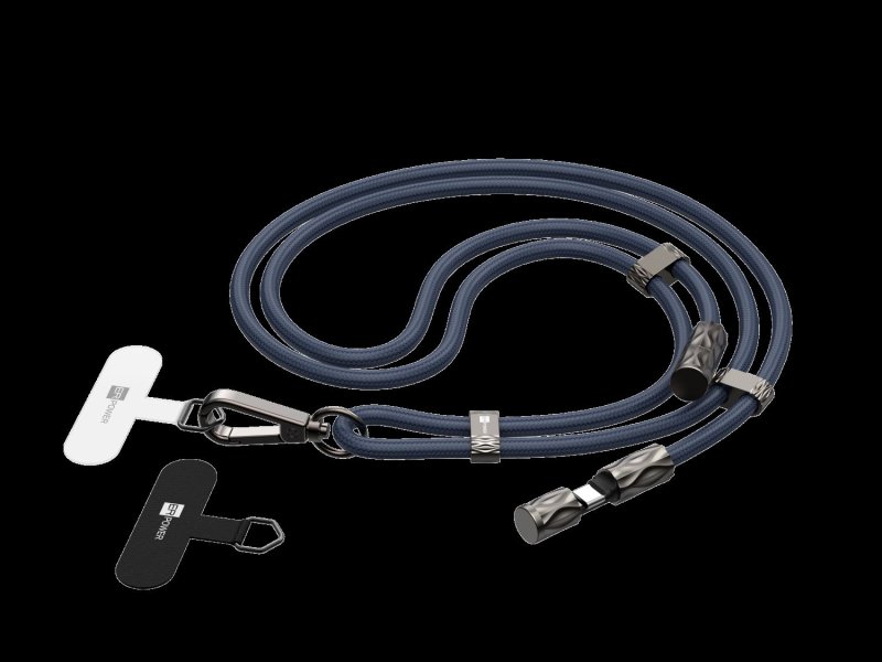 Snake Lanyard - Navy Blue - obrázek produktu