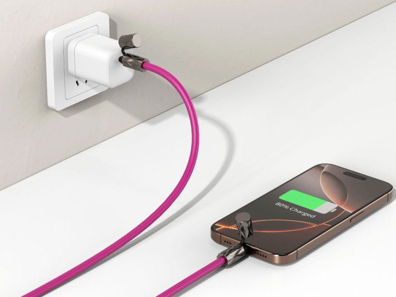 Snake Lanyard Pink - obrázek produktu