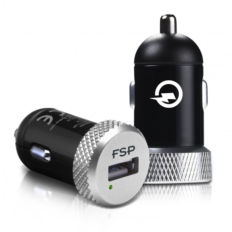 FSP/ Fortron Micro CLA USB autonabíječka QC 2.0, 2.4 A (pro osobní i nákladní automobily) - obrázek č. 1