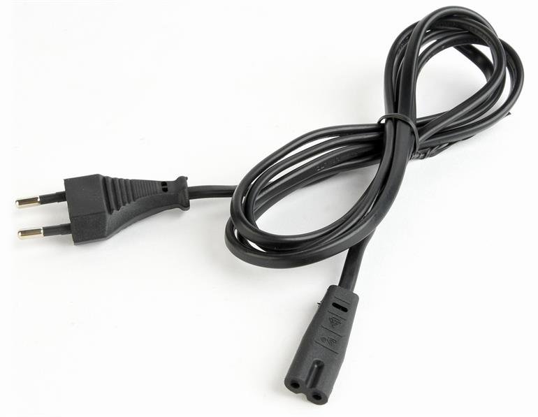 GEMBIRD Power Cord (C8) VDE 2pin 1.8m - obrázek č. 2