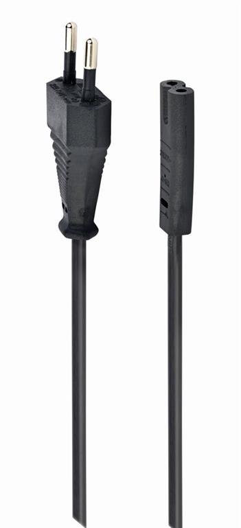 GEMBIRD Power Cord (C8) VDE 2pin 1.8m - obrázek č. 1