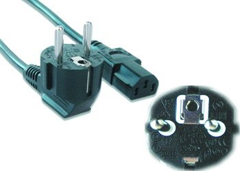 Síťový kabel VDE 220/ 230V, 10m napájecí - obrázek produktu