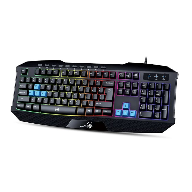Klávesnice GENIUS K215 USB CZ+SK black + Copilot - obrázek č. 1