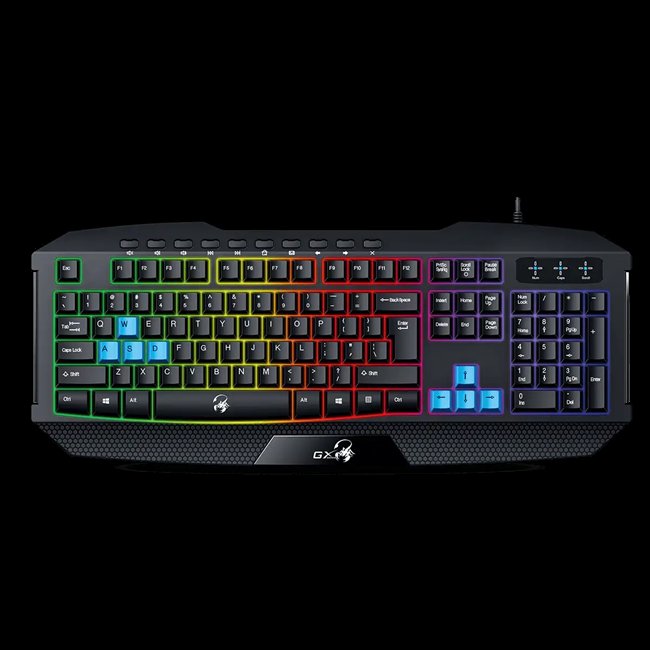 Klávesnice GENIUS K215 USB CZ+SK black + Copilot - obrázek produktu