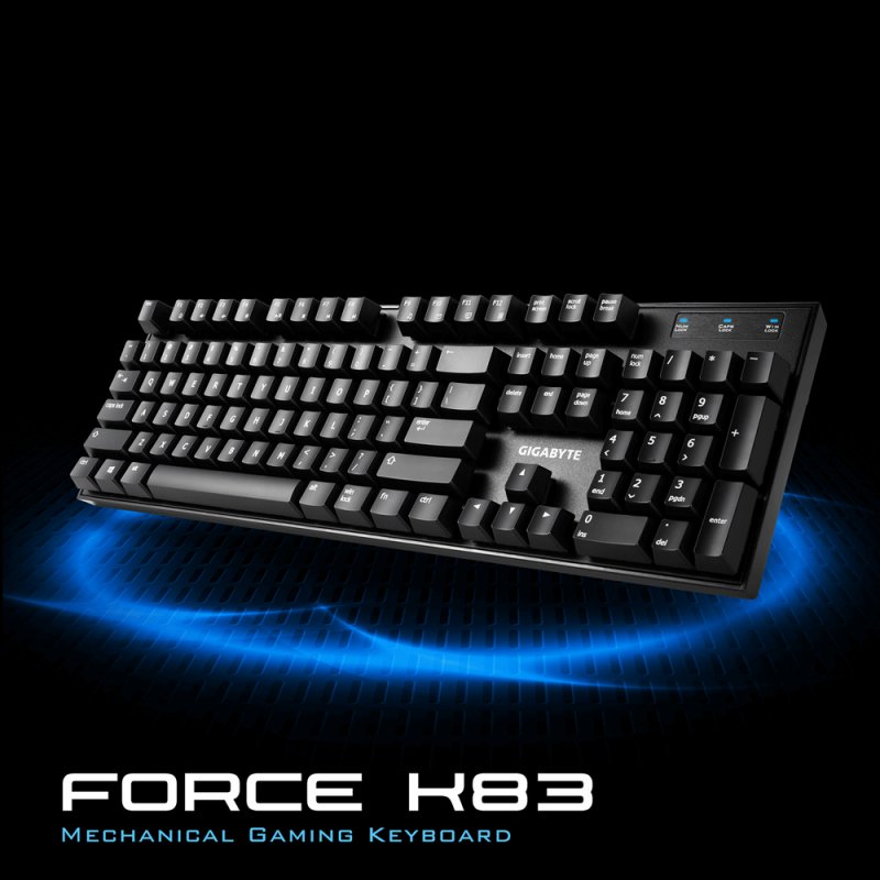 Klávesnice GIGABYTE Force K83 CZ - obrázek produktu