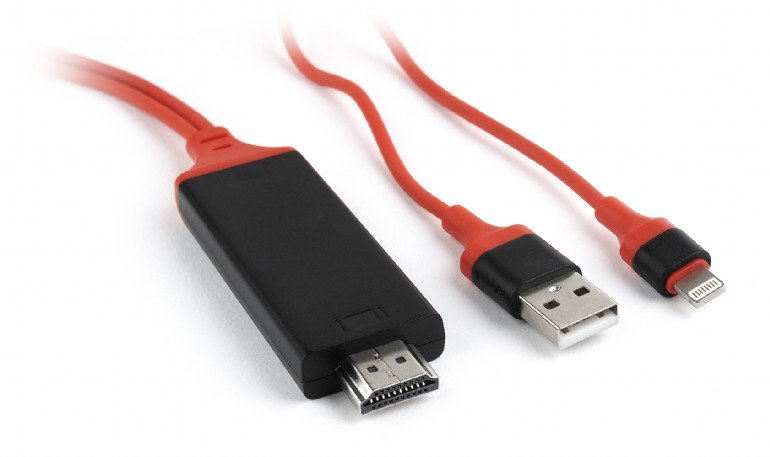Gembird kabel MHL HDMI pro Apple, 1,8m - obrázek produktu