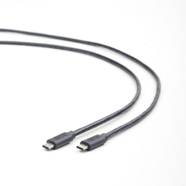 GEMBIRD Přípojný USB-C 3.1 M/ M, 1 m, černý - obrázek produktu