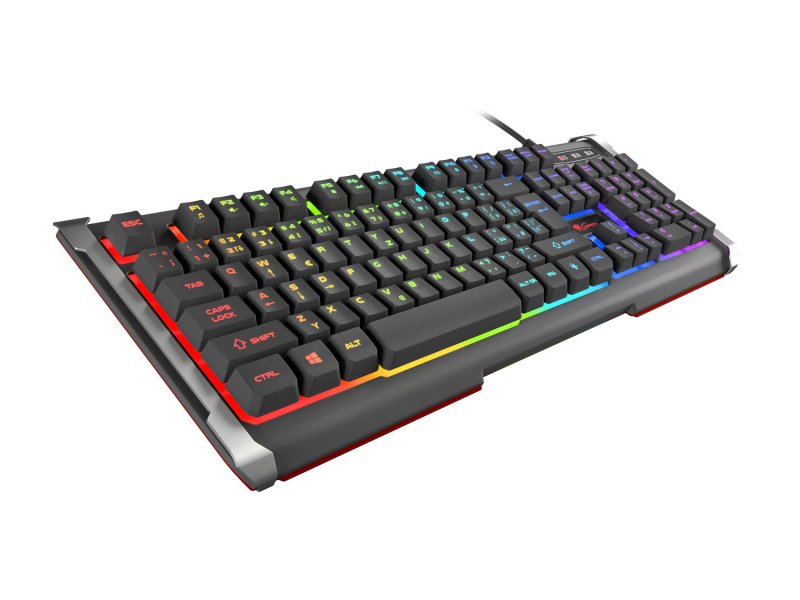 Herní klávesnice Genesis Rhod 400 RGB, CZ/ SK layout, 6-zónové RGB podsvícení - obrázek č. 4