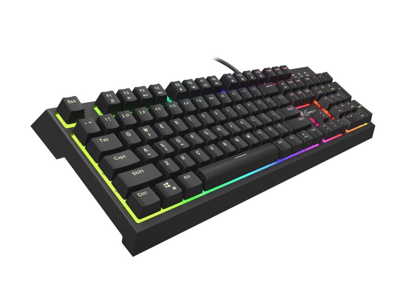 Genesis herní klávesnice THOR 150/ RGB/ Drátová USB/ US layout/ Černá - obrázek č. 4