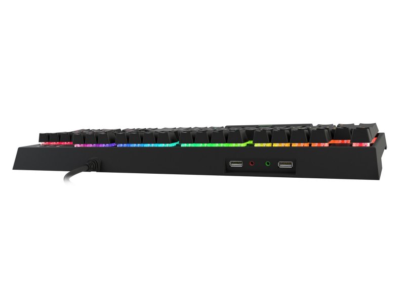 Genesis herní hybridní klávesnice THOR 210/ RGB/ Drátová USB/ CZ/ SK layout/ Černá - obrázek č. 4