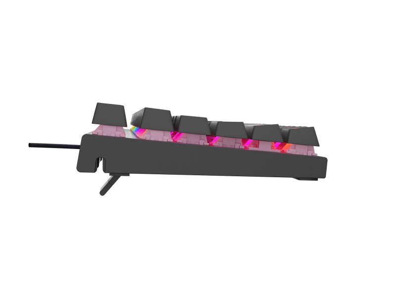 Genesis herní mechanická klávesnice THOR 303/ TKL/ RGB/ Outemu Peach Silent/ Drátová USB/ US layout/ Černá - obrázek č. 4
