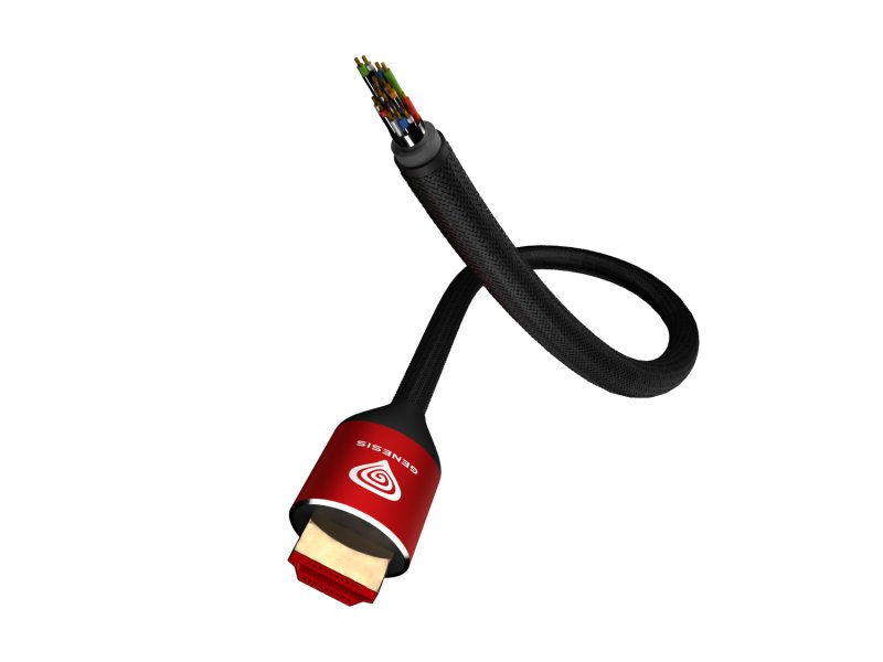 Genesis kabel HDMI M/ M V2.1 3M 8K pro PS5/ PS4 - obrázek č. 2