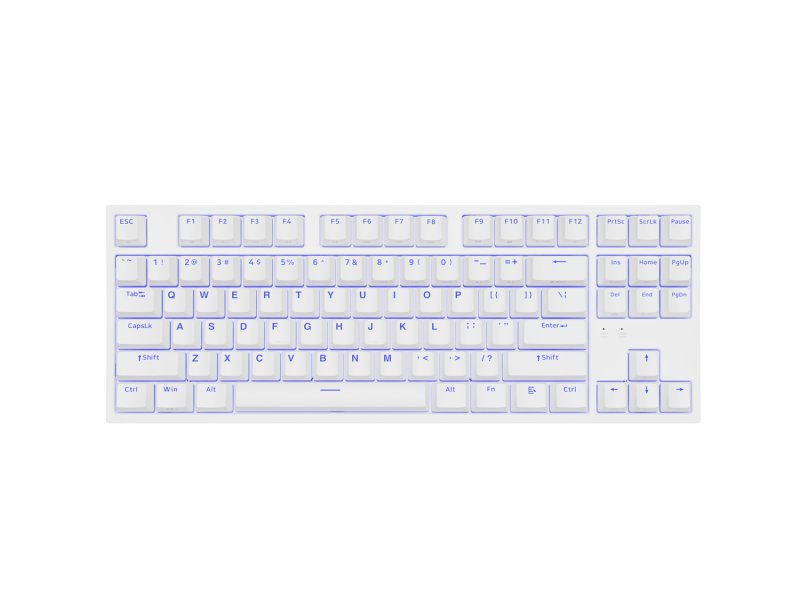 Genesis herní mechanická klávesnice THOR 404/ RGB/ Khail Box Brown/ Drátová USB/ US layout/ Bílá - obrázek č. 1
