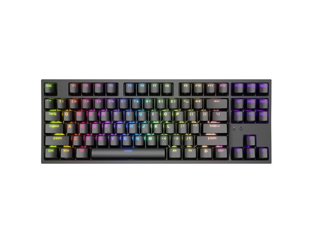 Genesis herní mechanická klávesnice THOR 404/ RGB/ Khail Box Brown/ Drátová USB/ US layout/ Černá - obrázek produktu