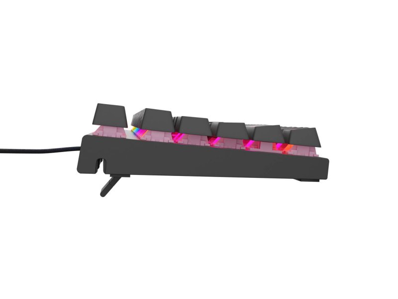 Genesis tichá herní klávesnice THOR 303/ TKL/ RGB/ Outemu Peach/ Drátová USB/ CZ-SK layout/ Černá - obrázek č. 4