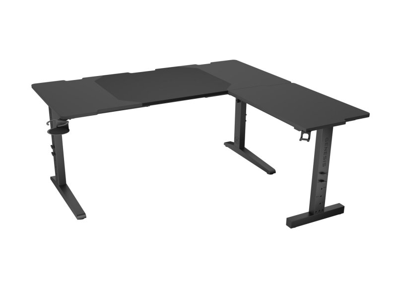 Herní stůl Genesis HOLM MODULAR 160 ROHOVÝ, RGB - obrázek č. 1