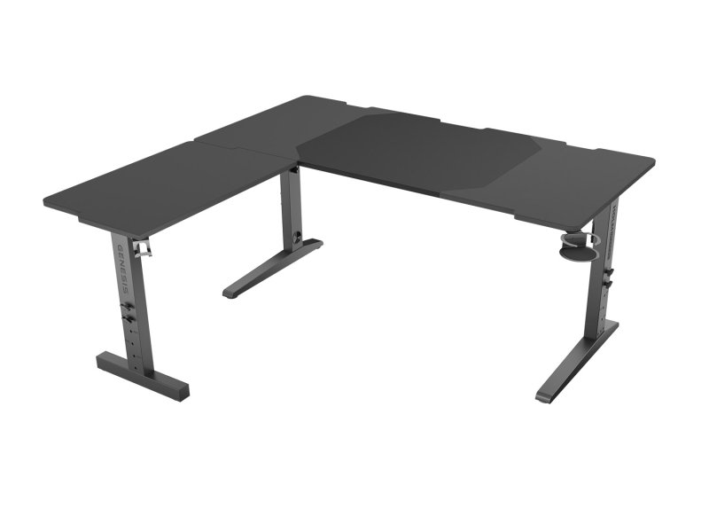 Herní stůl Genesis HOLM MODULAR 160 ROHOVÝ, RGB - obrázek č. 6