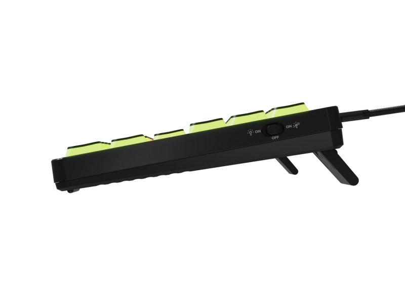 Mechanická herní klávesnice Genesis THOR 430 TKL / Drátové USB-A / US / Černá - obrázek č. 5