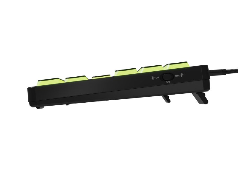Mechanická herní klávesnice Genesis THOR 430 TKL / Drátové USB-A / US / Černá - obrázek č. 4