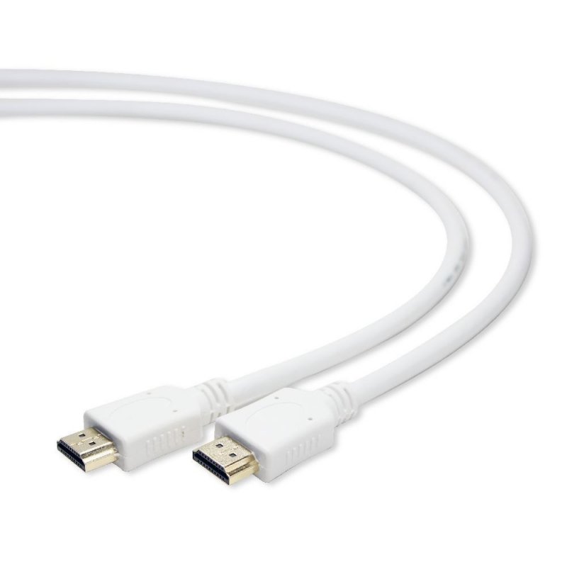 Gembird kabel HDMI-HDMI 1.4, 3m, bilý - obrázek produktu