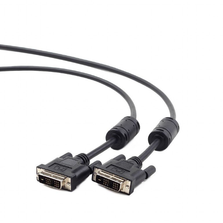 Gembird kabel single link DVI, 4,5m, černá - obrázek produktu