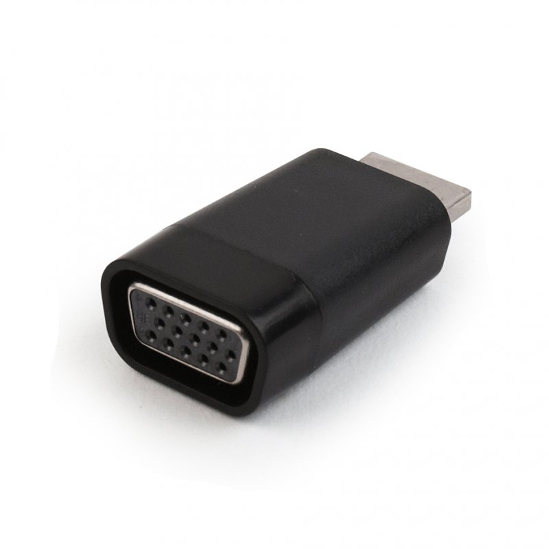Kabel Gembird red. HDMI na VGA, M/ F, černá - obrázek produktu