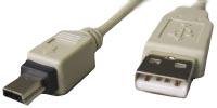 Kabel USB A-MINI 5PM 2.0 1,8m - obrázek produktu