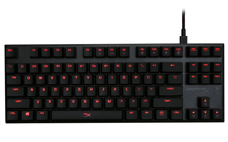 HyperX Alloy FPS Pro herní mechanická klávesnice, červené MX spínače - obrázek produktu