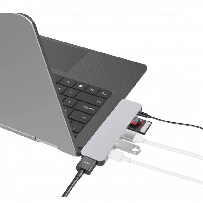 HyperDrive™ SOLO USB-C Hub - Silver - obrázek č. 1
