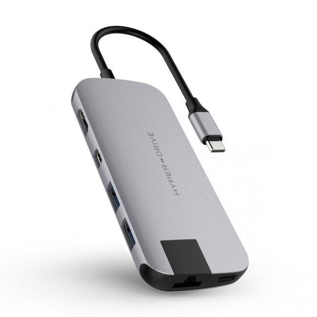 HyperDrive SLIM USB-C Hub - Space Gray - obrázek produktu