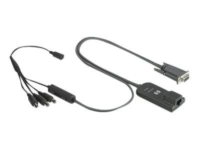 HP KVM CAT5 1-Pak Serial Int Adapter - obrázek produktu