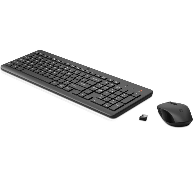 HP 330 klávesnice a myš/ bezdrátová/ black - obrázek č. 1