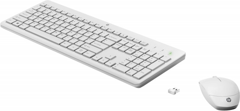HP 230 klávesnice a myš/ bezdrátová/ white - obrázek č. 1