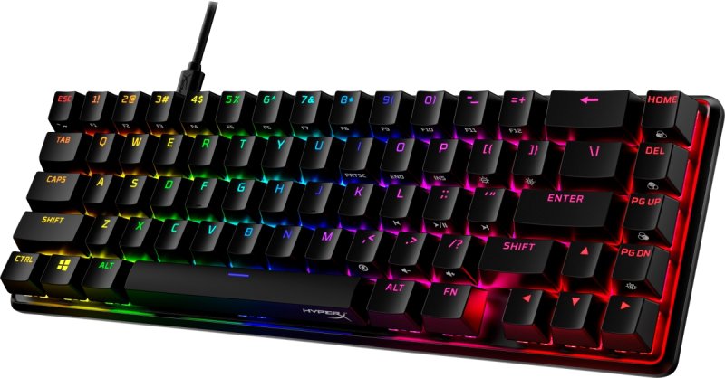 HyperX Alloy Origins 65 / Drátová USB / US layout / Černá - obrázek č. 2